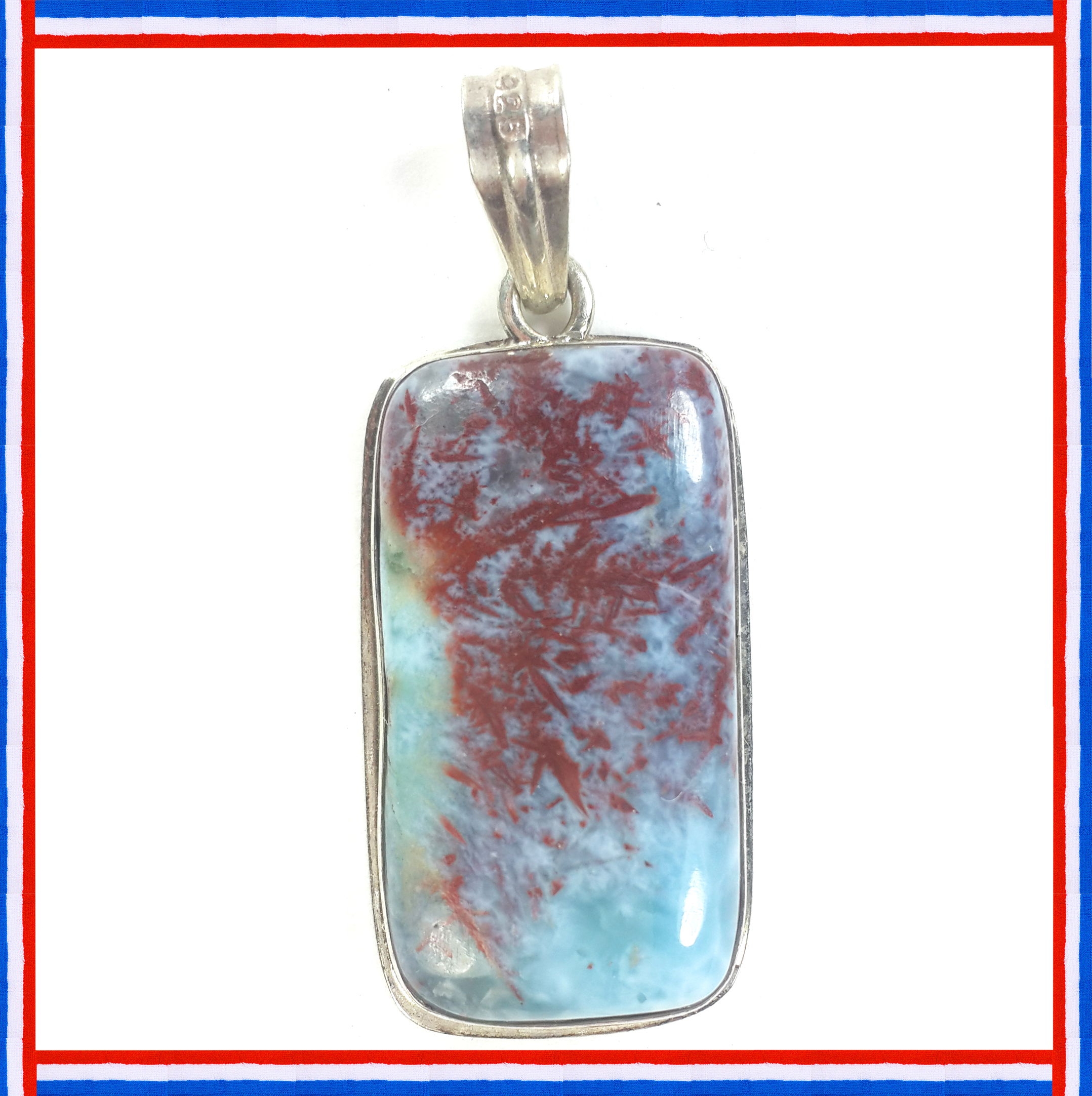 Dominicans-Larimar Pendant-1