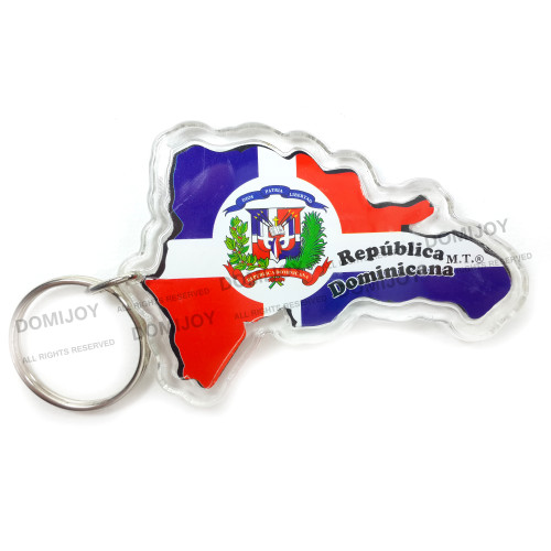 In-Map flag & shield-Key Chain-1