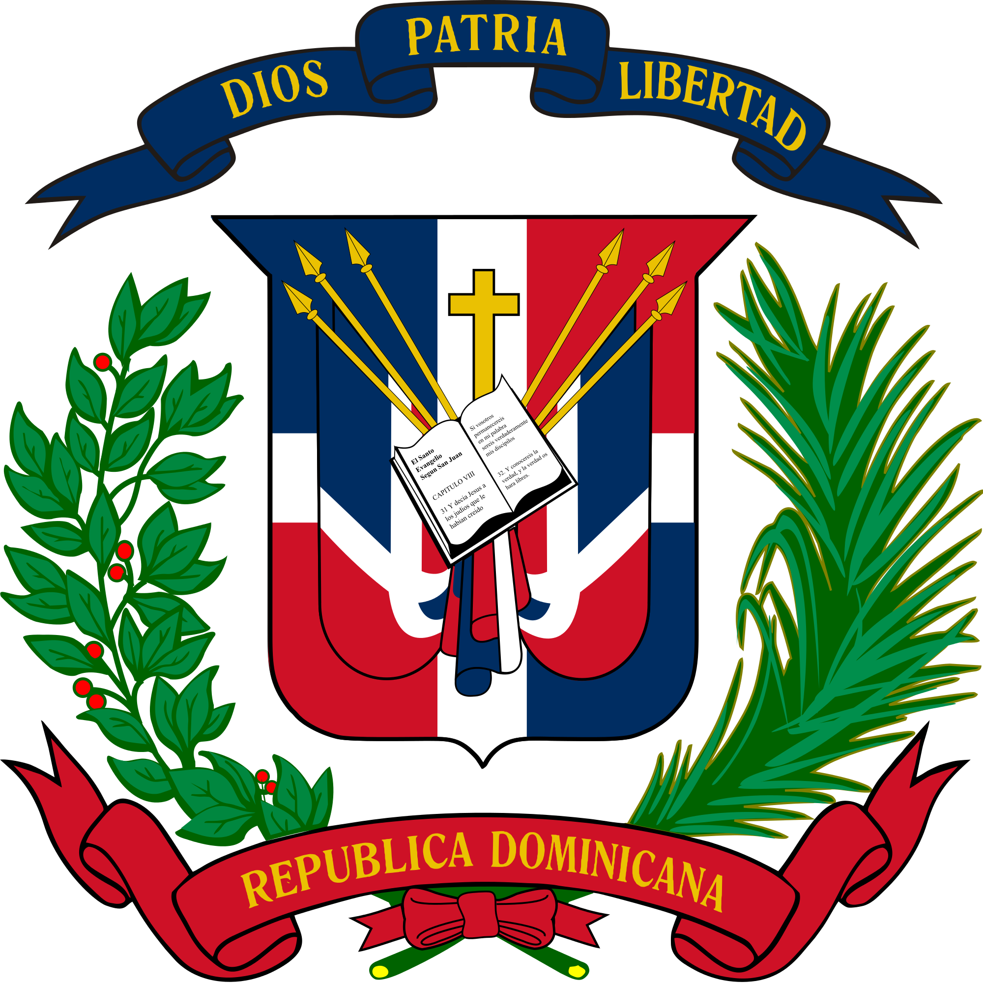Meta Slider - HTML Overlay - coat_of_arms_of_the_dominican_republic-svg
