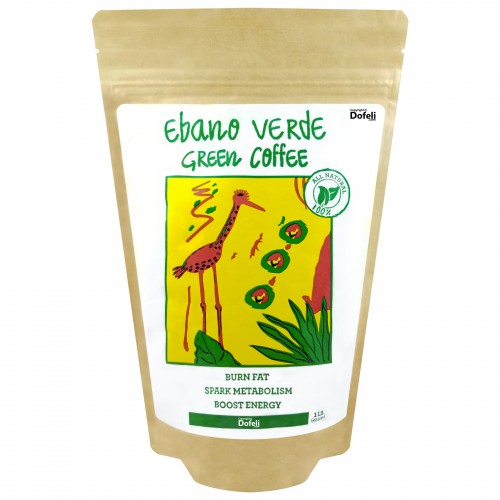 El Cibao Ébano Verde Dominican green coffee beans, rich in chlorogenic acid for better health.