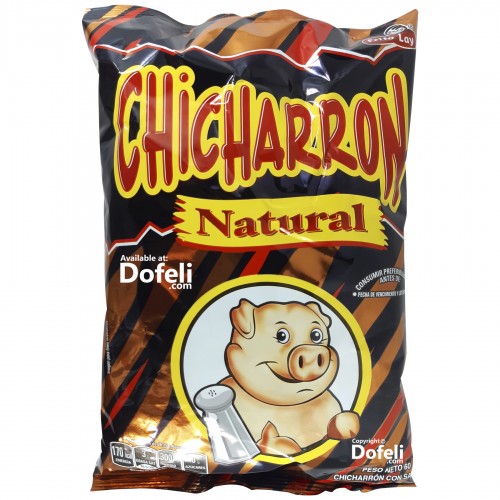 Crispy pork rind chips from Dominican Republic, seasoned and ready for any snack occasion.
