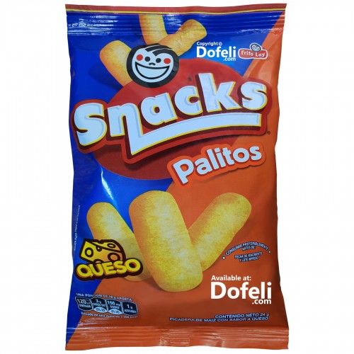 Crunchy Dominican cheese sticks by Frito Lay, a classic party and breaktime snack.