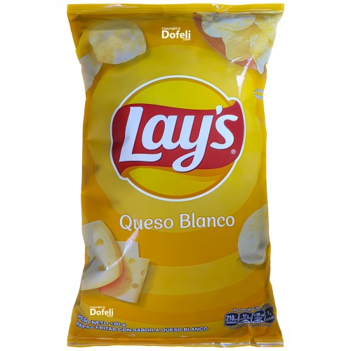 White cheese papita by Lay’s, Dominican snack ideal for parties, breaks or family gatherings.